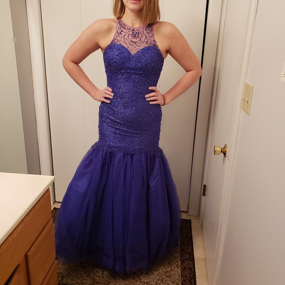 Blue Prom Dress